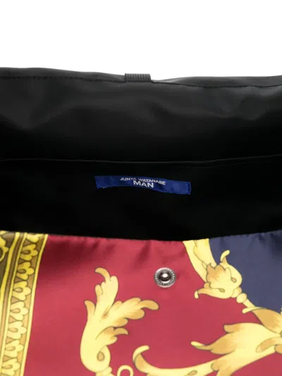 混合印花单肩包