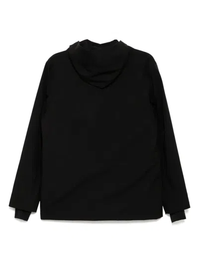 Rains Suva Hardshell String Jacket In Black