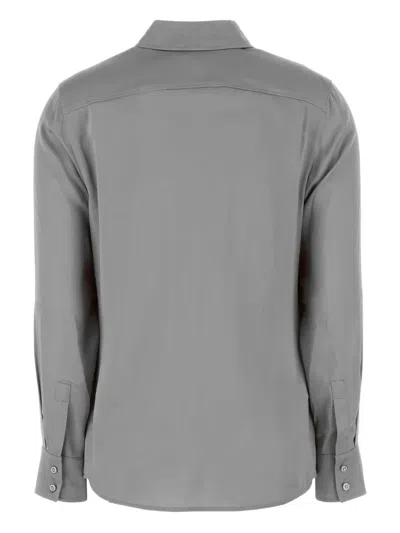 Max Mara Gran Sasso Blue Wool Cyclist Sweater In Grey