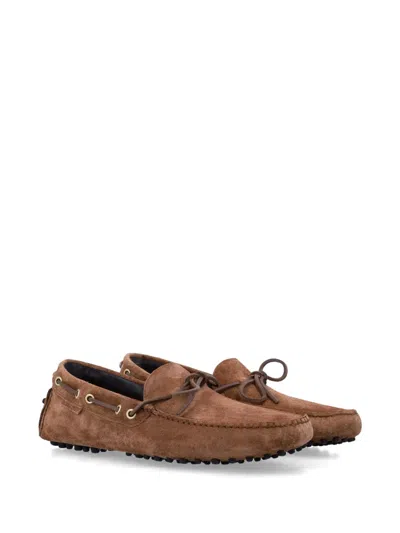 Tom Ford Suede Rod Driver Loafer In Multi