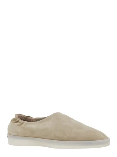 Fear Of God Beige Mules With Logo Patch On The Back And Elasticized Heel