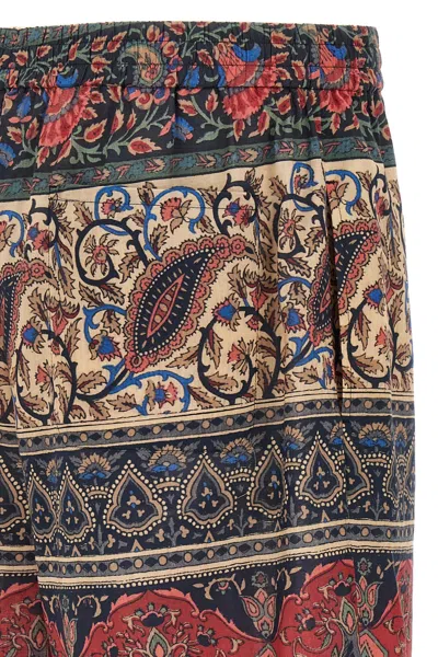 Valentino Garavani Voyage Imaginaire Bermuda Shorts In Multi