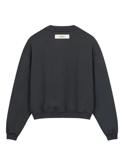 Rough Maria Pearl Sweatshirt In Black
