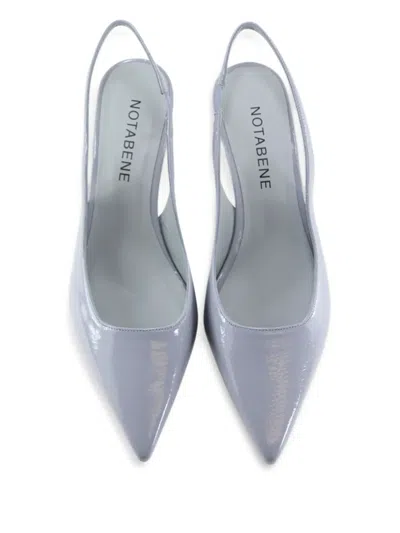 Notabene Elisa Pointed Slingback Pumps In Blue
