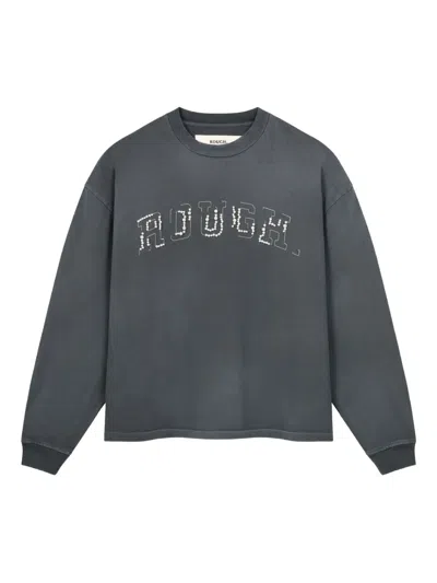 Rough Pearl Sweatshirt In Grey