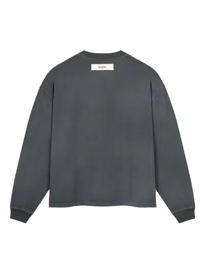 Rough Pearl Sweatshirt In Grey