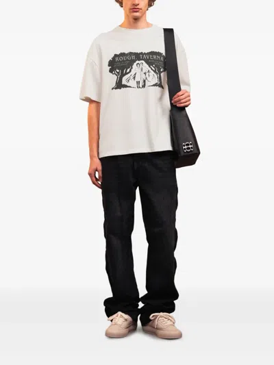 Rough Taverna T-shirt In White