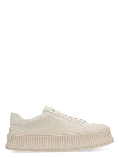 Jil Sander Chunky Sneakers In Sand