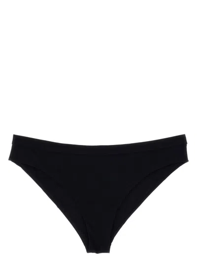 Jil Sander Bikini Bottoms In Black
