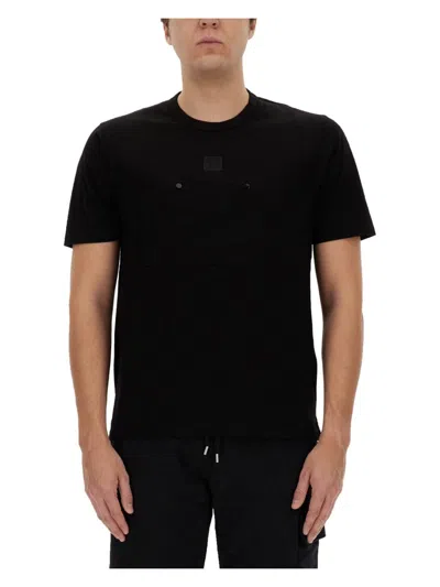 C.p. Company C.p.company T Shirt With Logo In Black