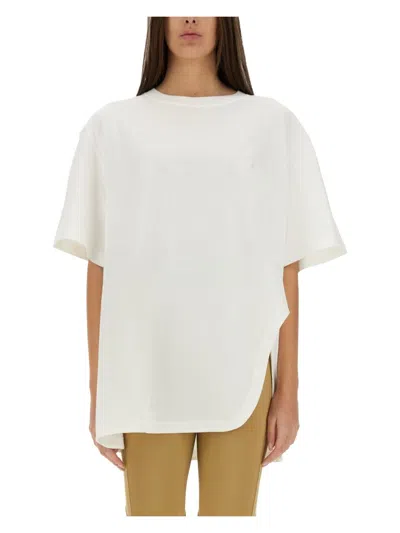 Attico Oversized T Shirt In White