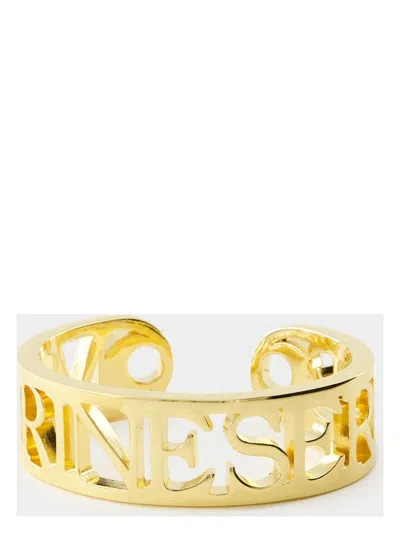 Marine Serre Insert Bracelet In Gold