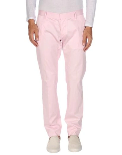 Shop Dsquared2 Casual Pants In Pink