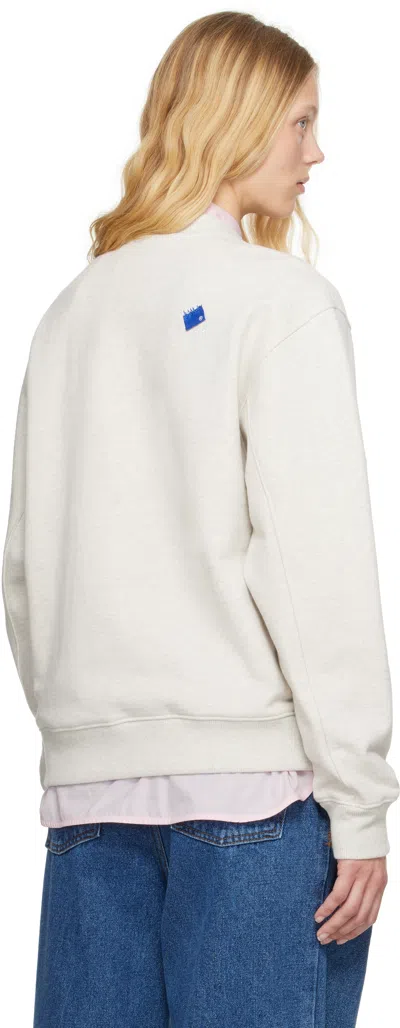 Ader Error 01 Trs Tag Sweatshirt In White