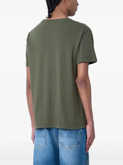 Noah Ny Core-logo T-shirt In Green