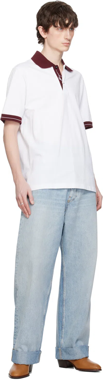 Vasiliki Silver Mono Mycena Ring In Silver/sapphire