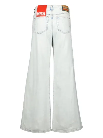 Diesel Flare Jeans In Blue