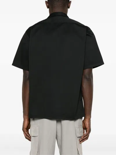 Xlarge Logo-patch Shirt In Black