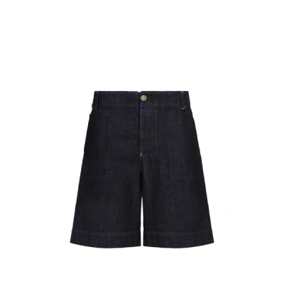 Jacquemus Short En Jean In Black