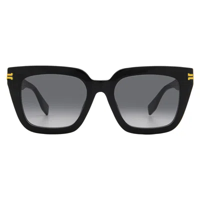 Marc Jacobs 52mm Gradient Square Sunglasses In Black