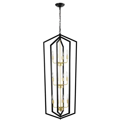Streamdale Furniture Streamdale 12-light Modern Farmhouse Chandelier
