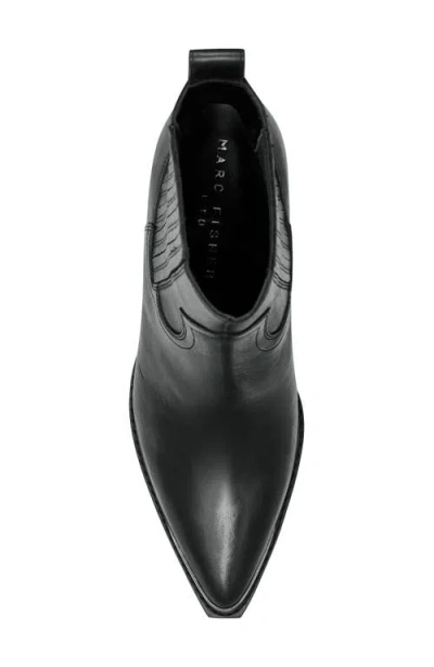 Marc Fisher Ltd Pryce Pointy Toe Bootie In Black
