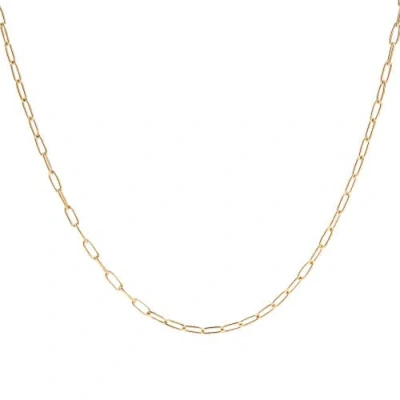 Alex And Ani Paperclip Layering Necklace In Gold