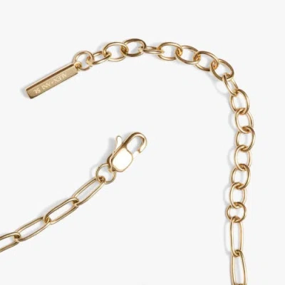 Alex And Ani Paperclip Layering Necklace In Gold