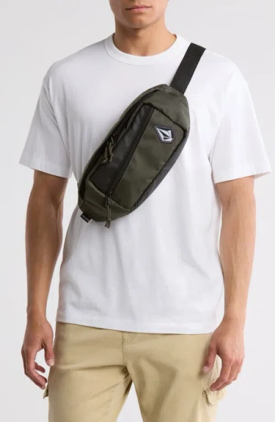 Volcom Front Man Belt Bag In Olive
