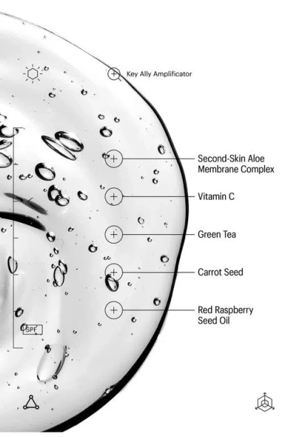 Allies Of Skin The One Spf 50 Invisible Sunscreen Gel 20ml In Black