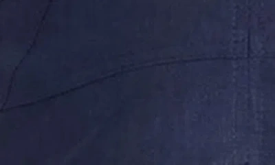 Luxely Sleeveless A-line Linen Dress In Evening Blue