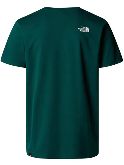 The North Face Box Nse Tee In Green