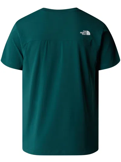 The North Face Box Nse Tee In Green