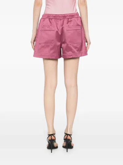 Tom Ford Shiny Rayon Satin Pj Shorts In Dp401 Fuchsia Rose