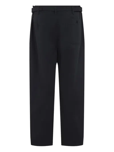 Lemaire Trousers In Zinc Bk959