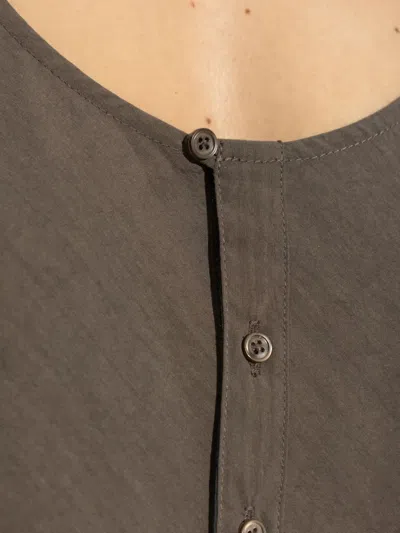 Lemaire Bias Cut Tank Top In Walnut Br465