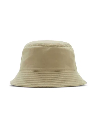 Burberry Ekd Nylon Bucket Hat In Beige