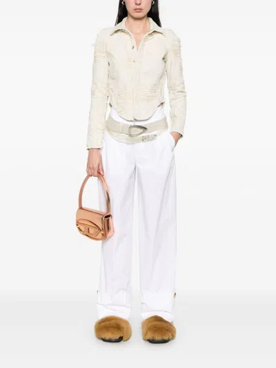 Diesel Shirt De-madeline-fsg White In Grey