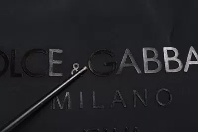 Pre-owned Dolce & Gabbana Black Canvas Dg Logo Print Shopping Hand Tote Men's Bag ()