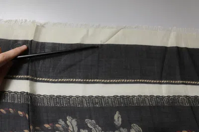 Pre-owned Dolce & Gabbana Multicolor Printed Cashmere Foulard Men's Scarf ()