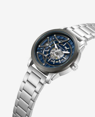 Kenneth Cole Automatic Bracelet Watch In Silver