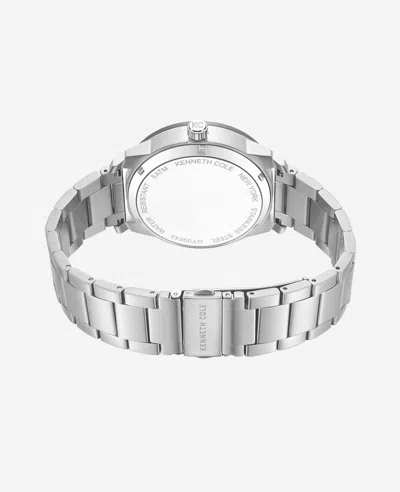 Kenneth Cole Automatic Bracelet Watch In Silver