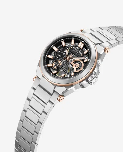 Kenneth Cole Automatic Bracelet Watch In Silver
