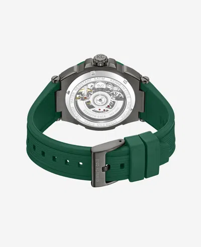 Kenneth Cole Automatic Silicone Watch In Green