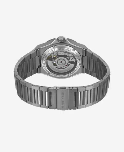 Kenneth Cole Automatic Bracelet Watch In Silver