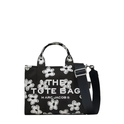 Marc Jacobs Daisy Print Canvas Medium Tote Bag With Adjustable Strap In Multicolor