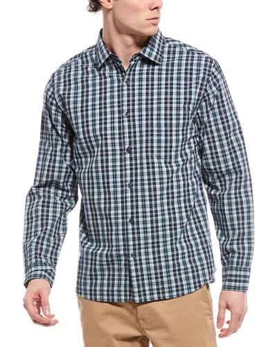 Billy Reid Pickwick Plaid Button-up Oxford Shirt In Blue