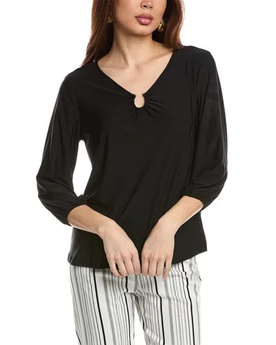 Zac & Rachel Miss Knit Top In Black