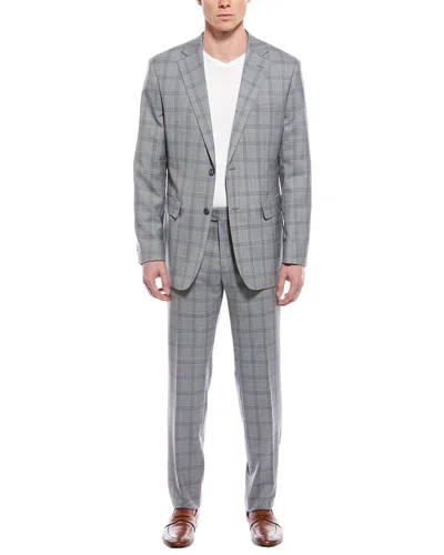 English Laundry 2pc Wool-blend Suit In Grey
