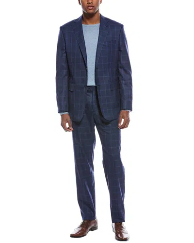 English Laundry 2pc Wool-blend Suit In Blue